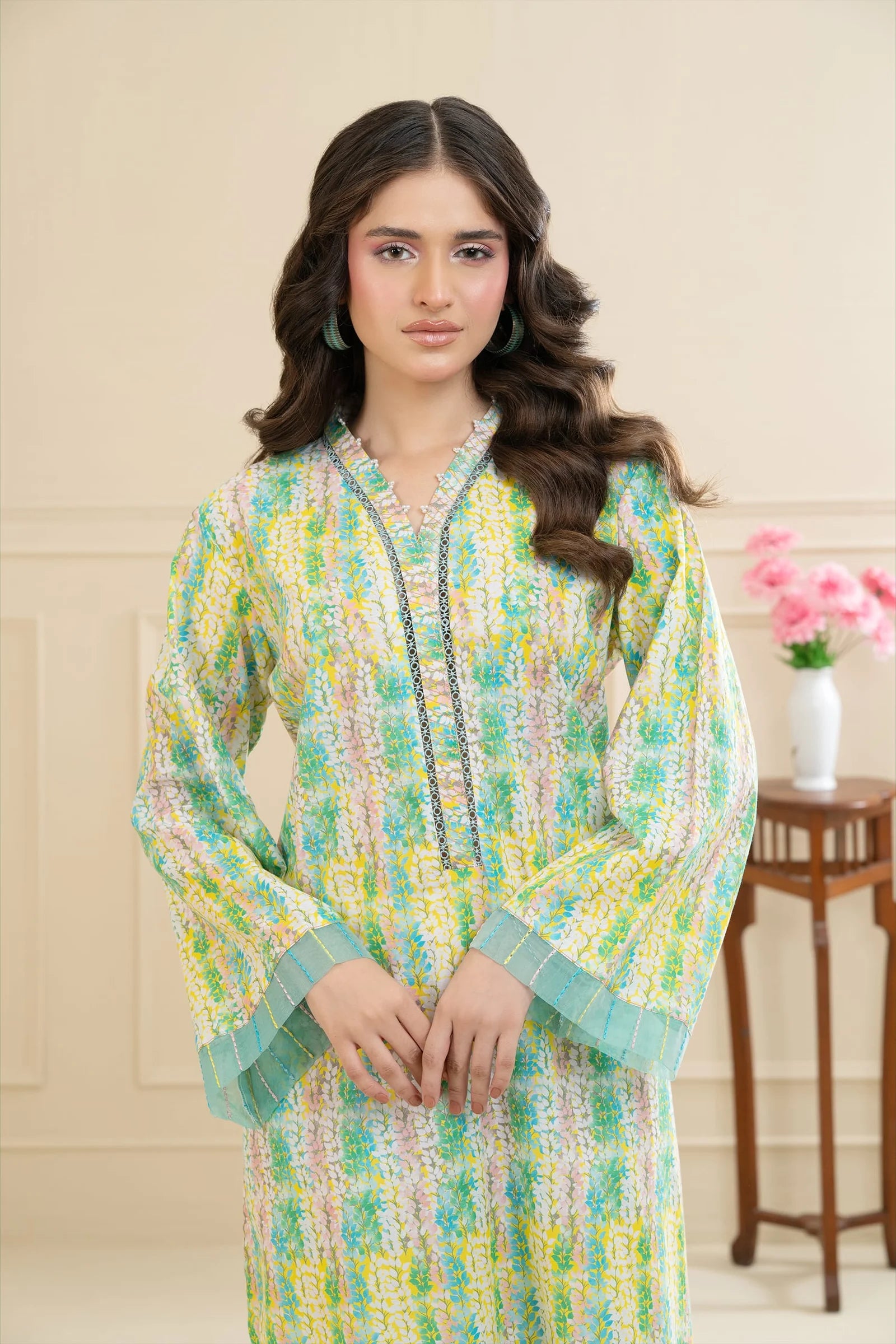 Cool Mint Lawn Fabric